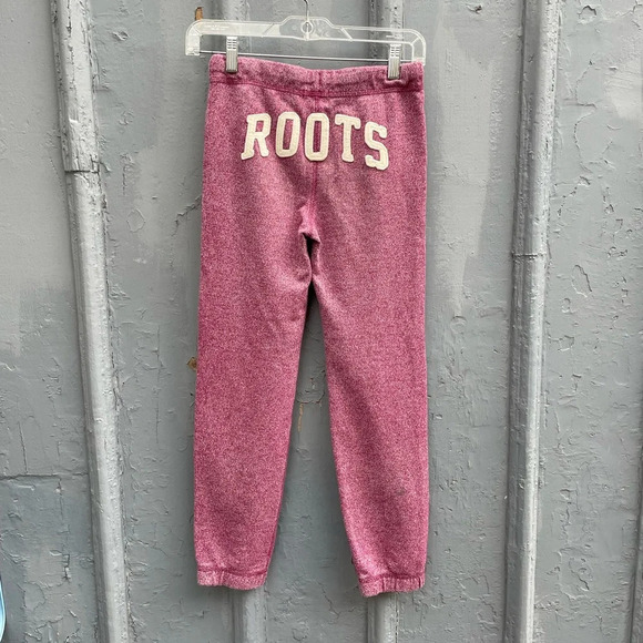 Roots Purple Pepper Classic Sweatpants,  size 10 - Picture 2 of 8